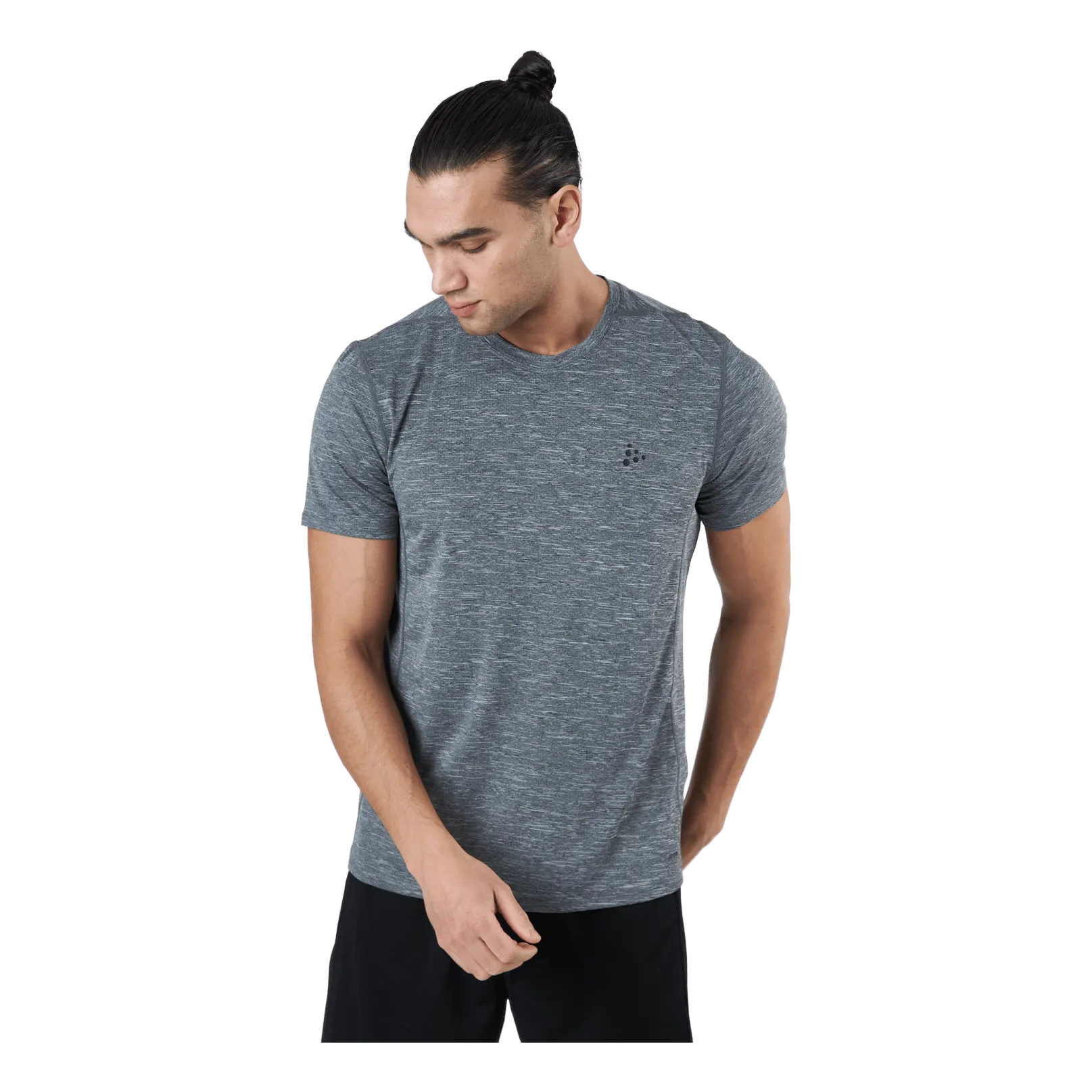 Craft Adv Charge Melange Ss Tee M Black Melange